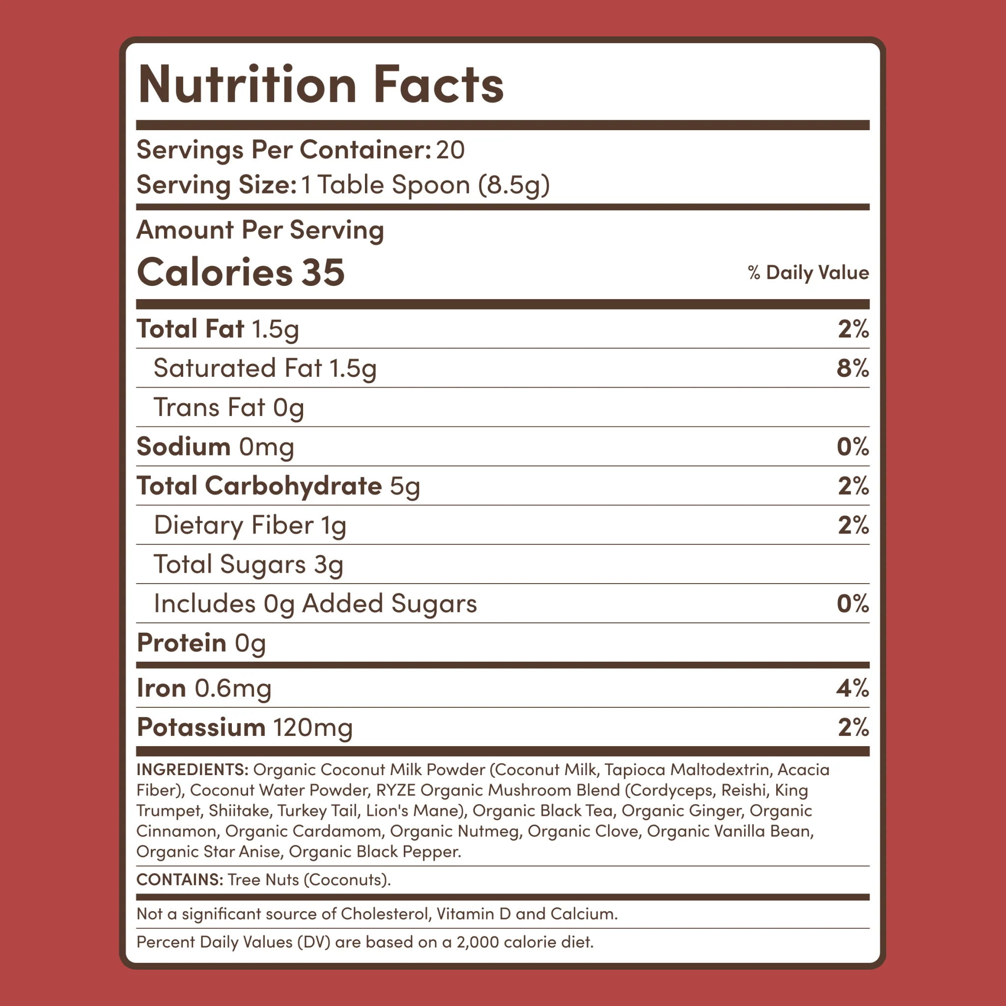 Mushroom Chai (20 Servings) - Image 5