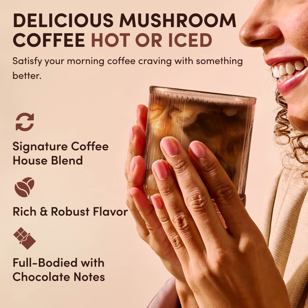 Mushroom Coffee Dark Roast (30 Servings) - Image 3