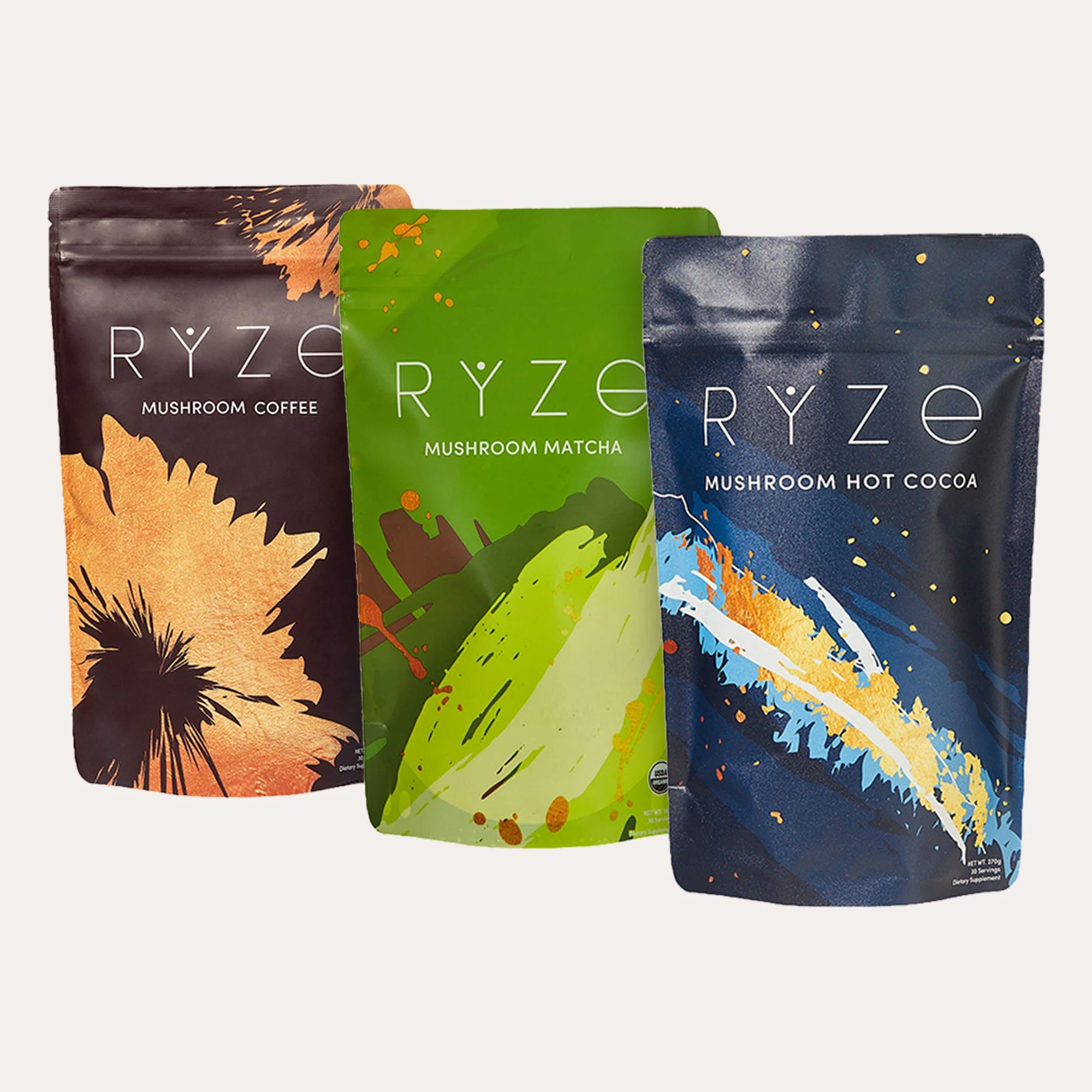 RYZE Mushroom Matcha - with 6 Organic Adaptogenic Mushrooms Grown In USA and Ceremonial-Grade Japanese Matcha - Image 10