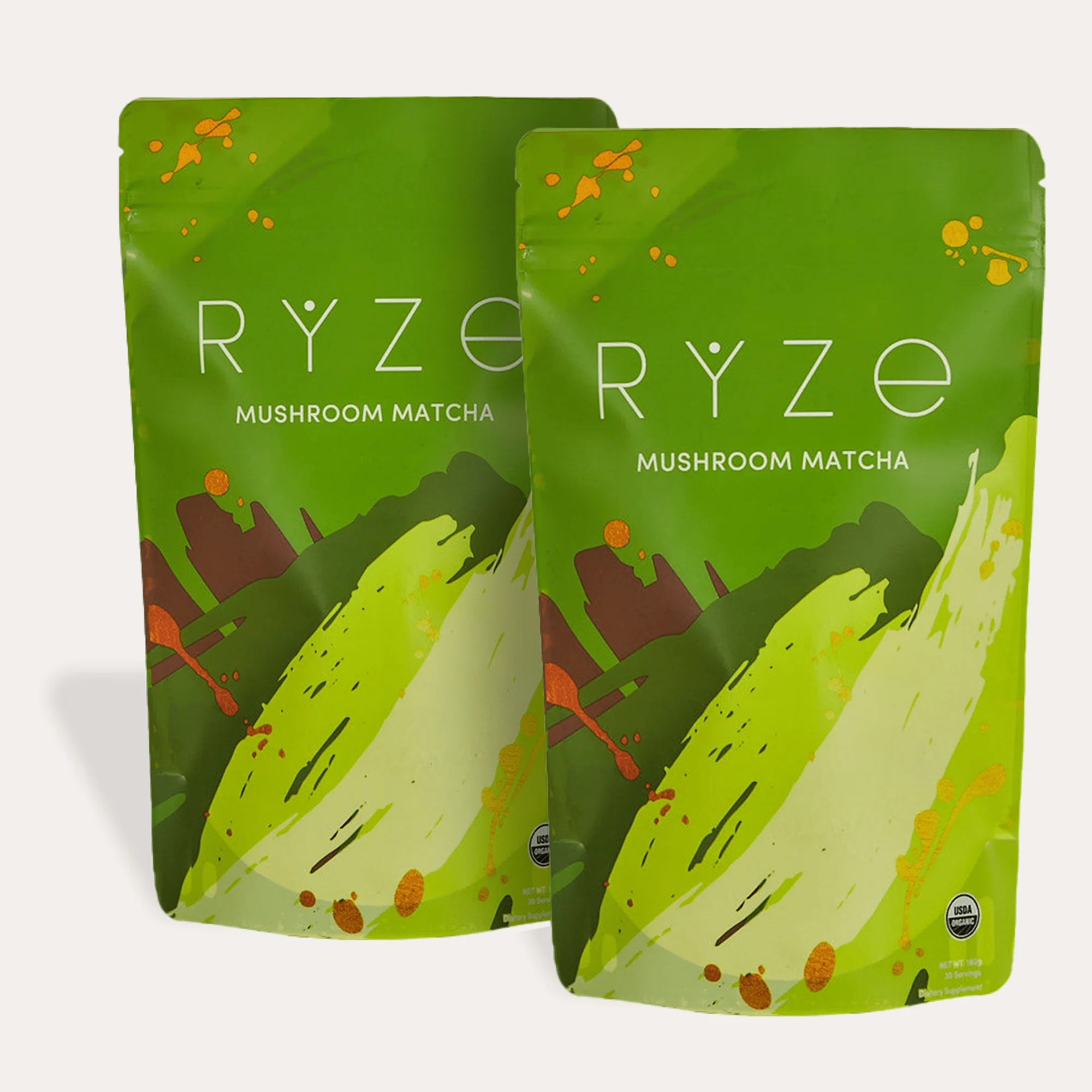RYZE Mushroom Matcha - with 6 Organic Adaptogenic Mushrooms Grown In USA and Ceremonial-Grade Japanese Matcha - Image 8