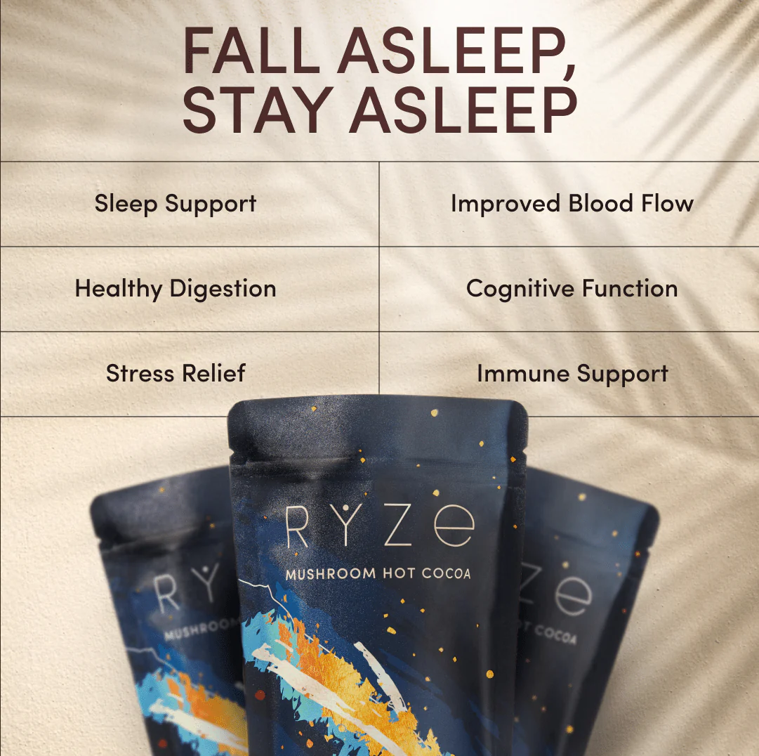 RYZE Hot Cocoa - with 6 Sleep Superfoods to Help Fall Asleep and Stay Asleep - Image 4