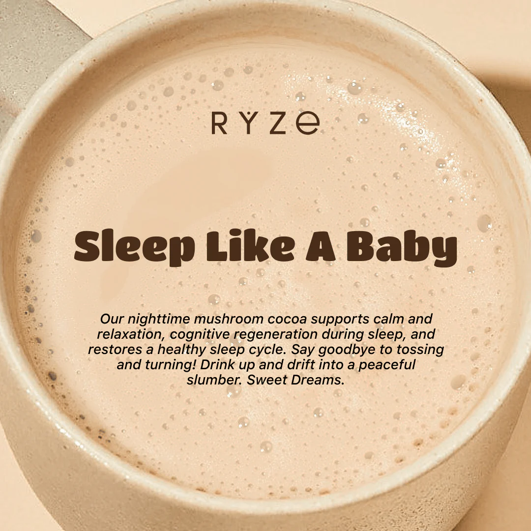 RYZE Hot Cocoa - with 6 Sleep Superfoods to Help Fall Asleep and Stay Asleep - Image 6